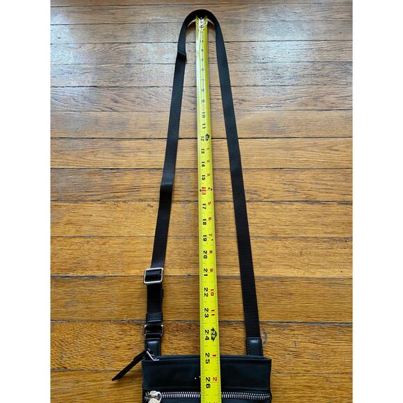 TUMI Mini Black Nylon Crossbody Bag - Picture 12 of 12
